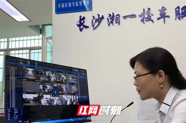 治頑記丨北斗系統巡校車、“一車一碼”查渣土車，科技助力長沙治頑